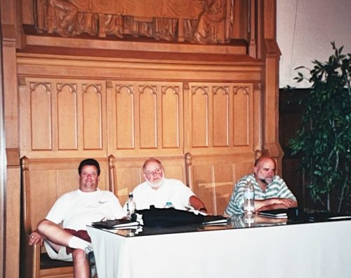 2001 - Stewart Chapel: David, Jim, Michael