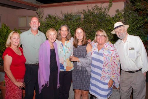 2018 Reception: Phyllis's family