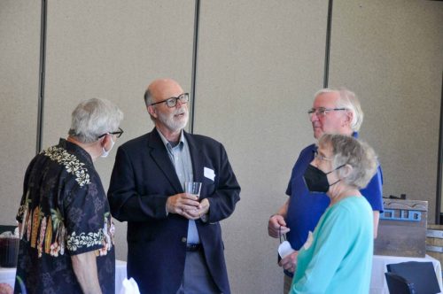 2022 Lunch: Joe, Bruce, Martin & Eleanor